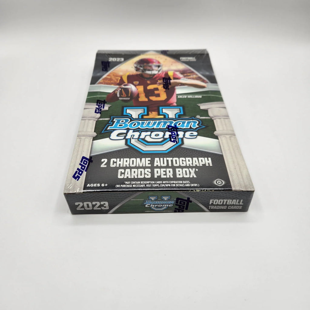 Bowman Chrome University Football Hobby Box S27947