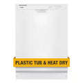 White 24 in. Built-In Tall Tub Dishwasher with 4-Cycles X5422
