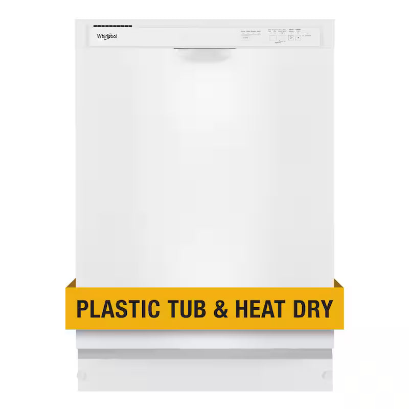 White 24 in. Built-In Tall Tub Dishwasher with 4-Cycles X5422