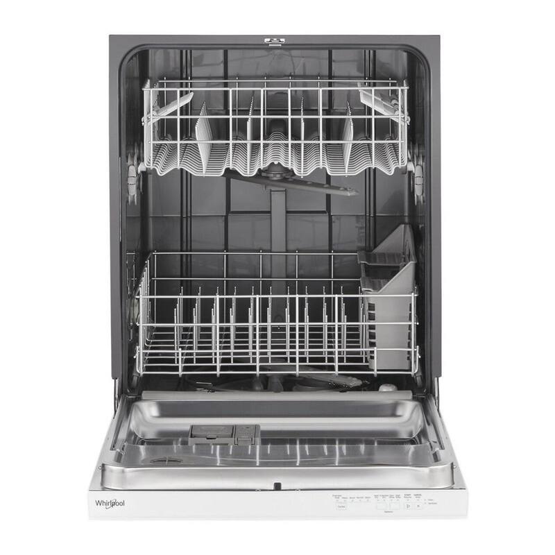 White Top Control Dishwasher O176639