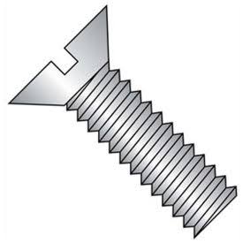 1/4-20 x 2-1/2 Flat Head Slotted Steel Machine Screw C298006