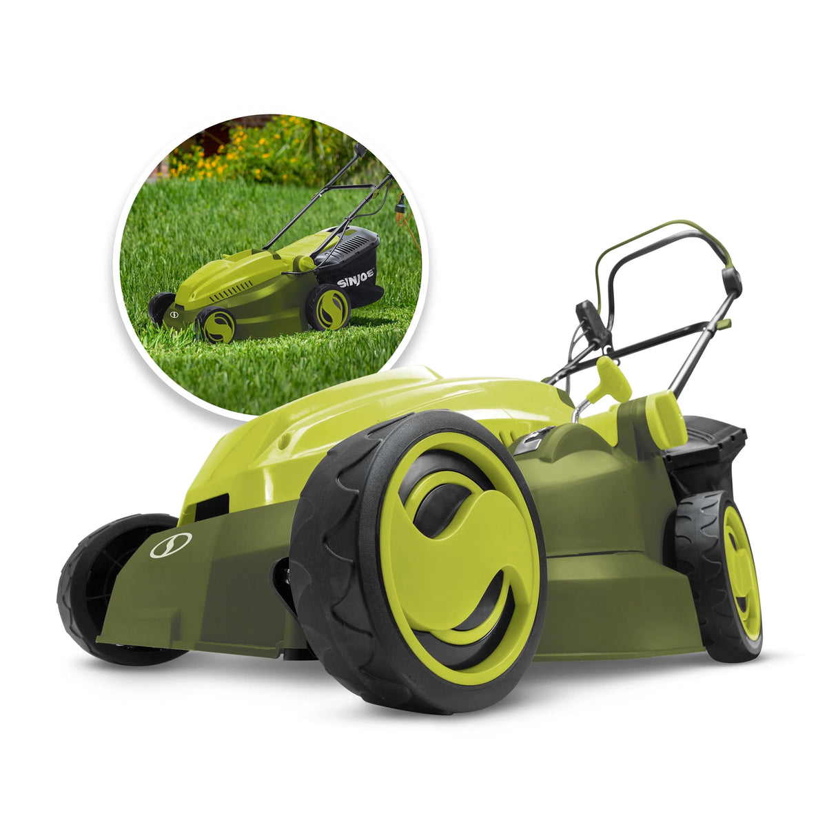 Electric 16-inch Lawn Mower with Collection Bag P731059