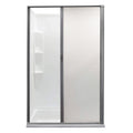 Retractable Rolling Shower Door Woven Mesh with Vinyl 36x22 x 67x22 A315