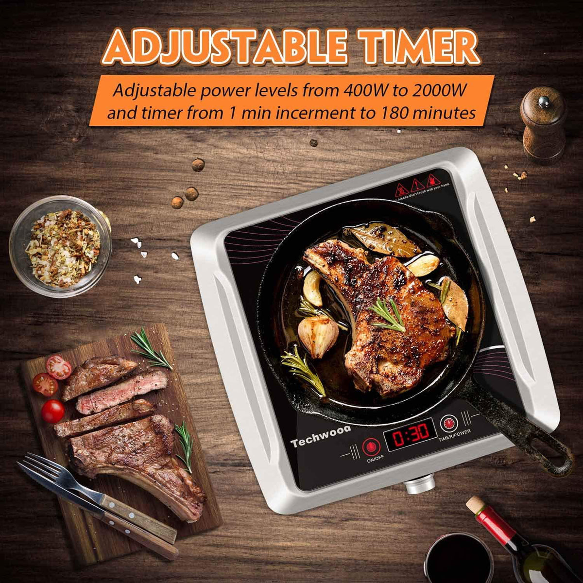 1500W Portable Infrared Ceramic Hot Plate J83518