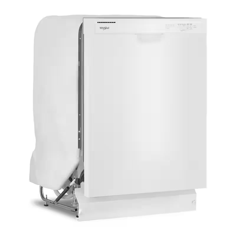 White 24 in. Built-In Tall Tub Dishwasher with 4-Cycles X5422