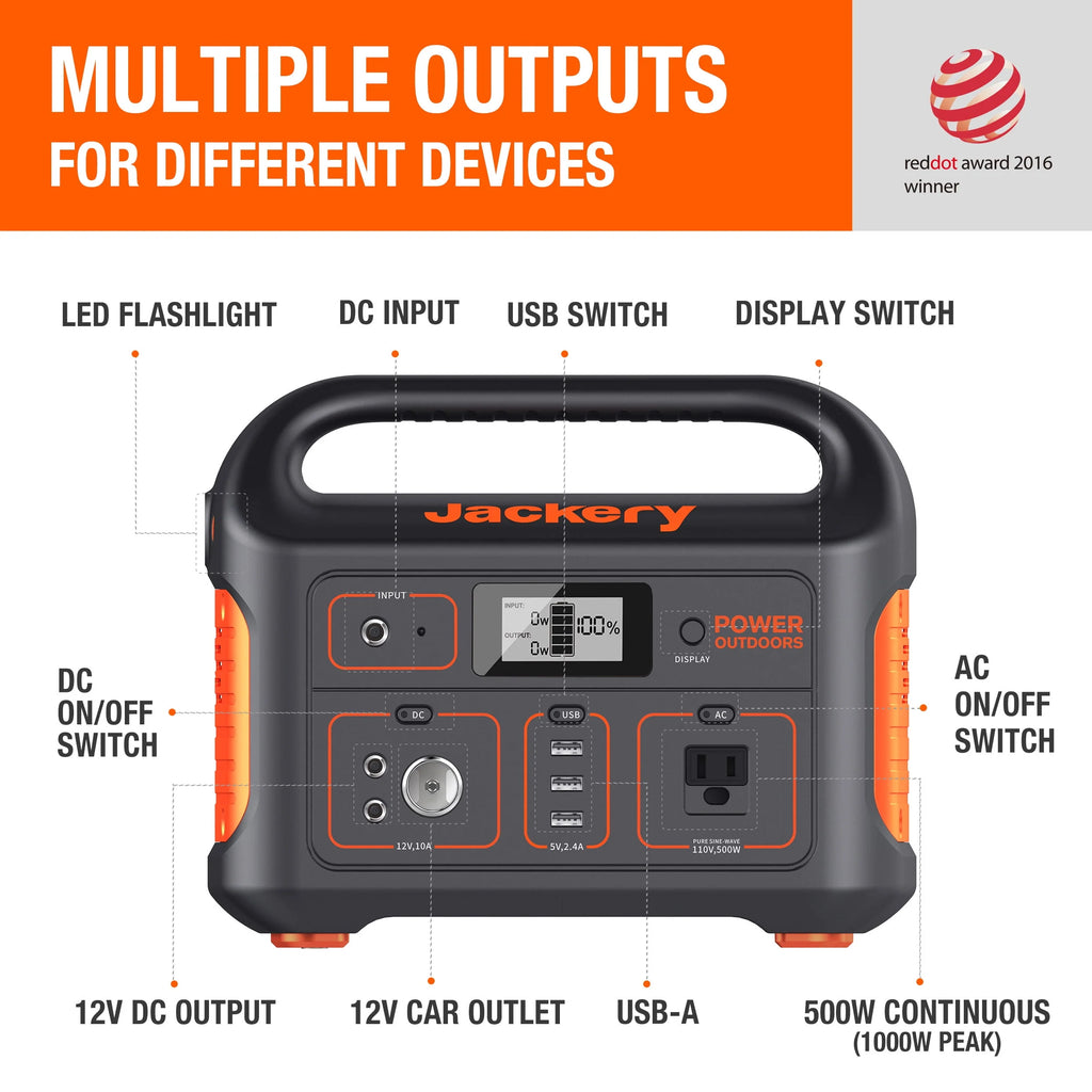 Portable Power Station 500 Watts B755