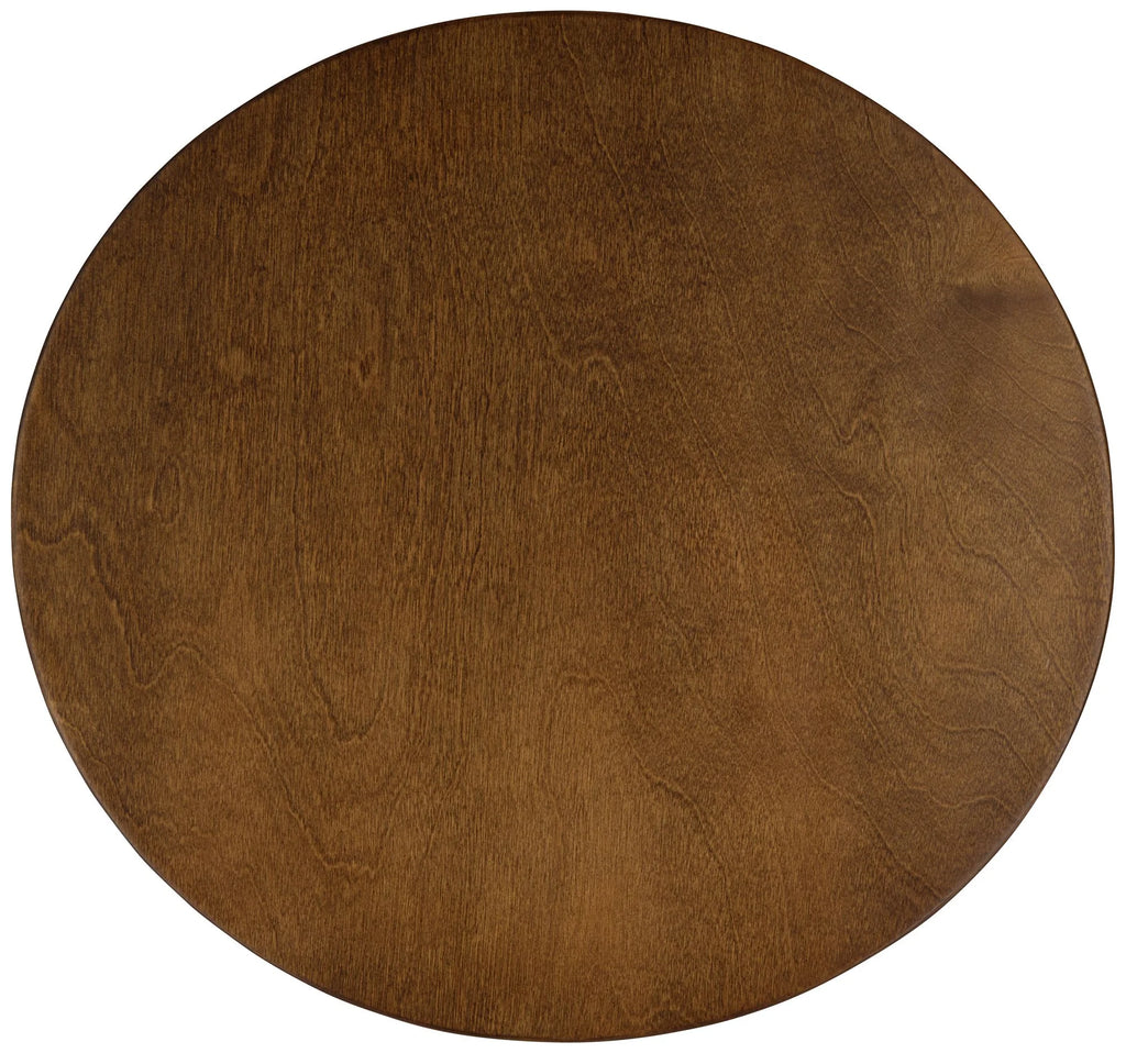 Walnut Wood Round Side Table K183