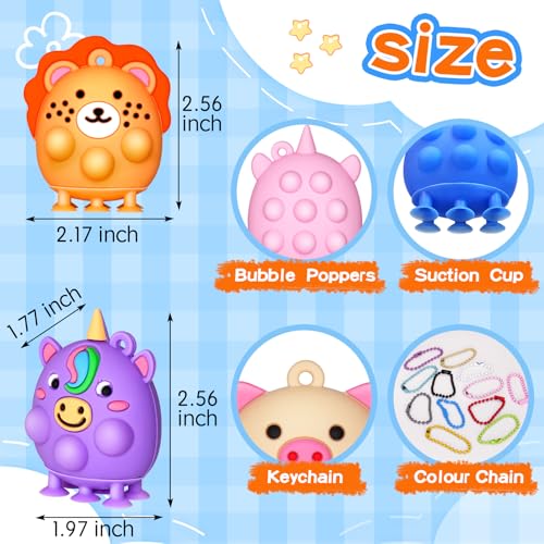 Advent Calendar 3D Pop Animal Fidget Toys B4907