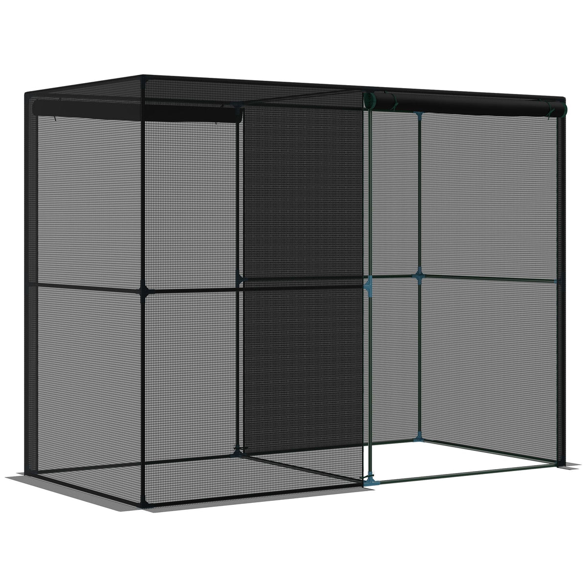 Outdoor Walk-in Crop Cage with HDPE Cover K986