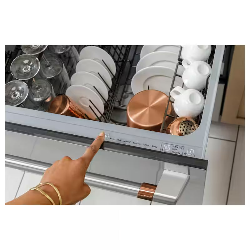 Matte White Smart Single Drawer Dishwasher T225934