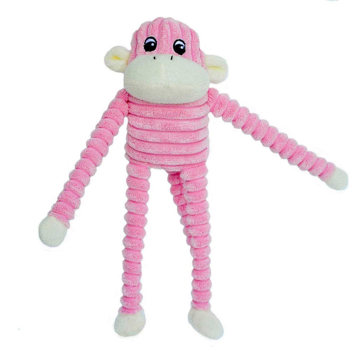 Crinkle Monkey Dog Toy K967704
