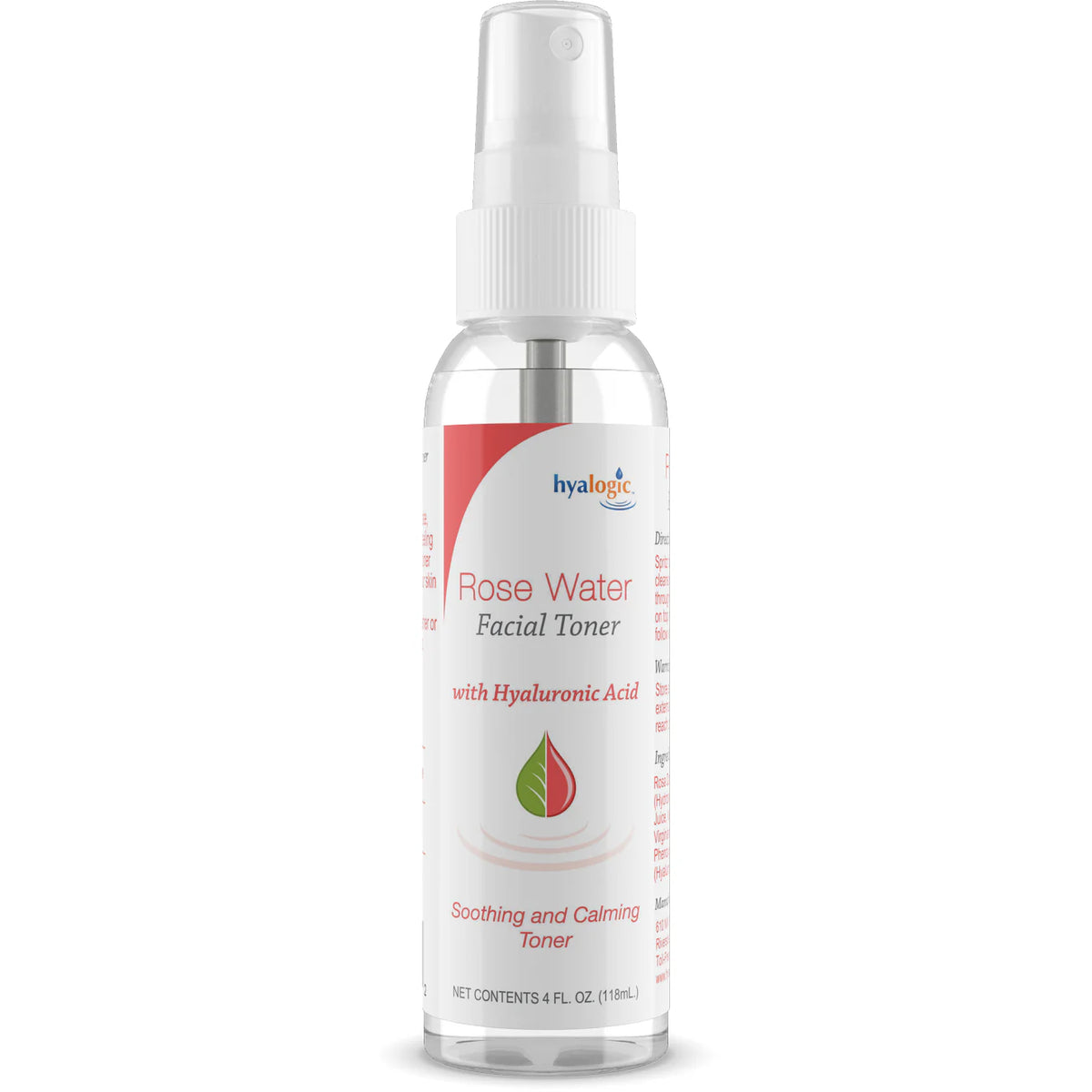 Rose Water Facial Toner 4 fl oz E2648