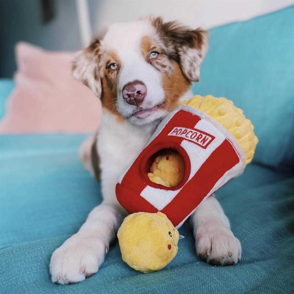 Popcorn Bucket Dog Toy H8373
