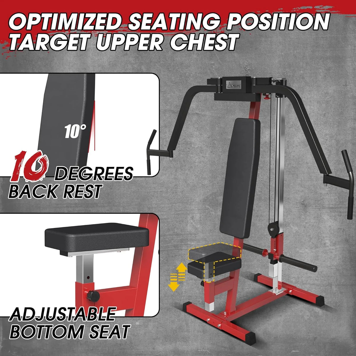 Chest Fly and Reverse Delt Machine 400 lbs B14090
