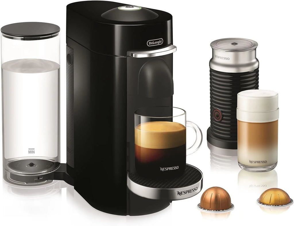Black Matte Coffee and Espresso Machine D90585