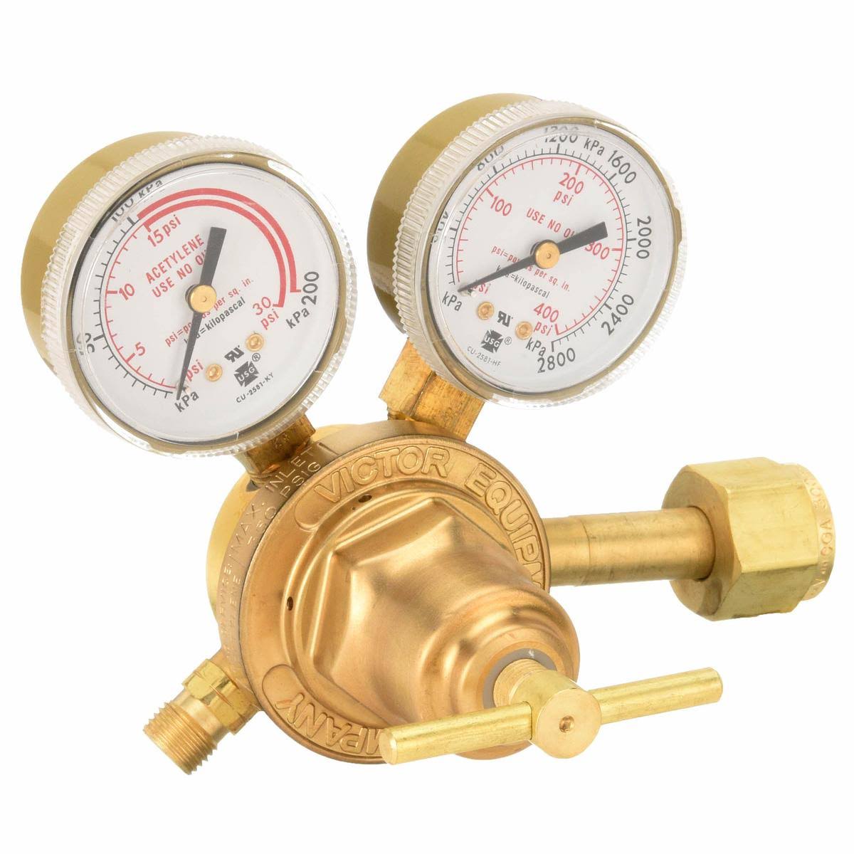 Acetylene Cylinder Regulator CGA-300 A174731