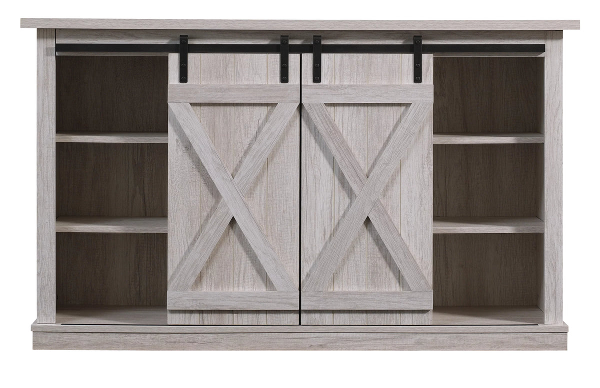 White Oak TV Stand Y621286