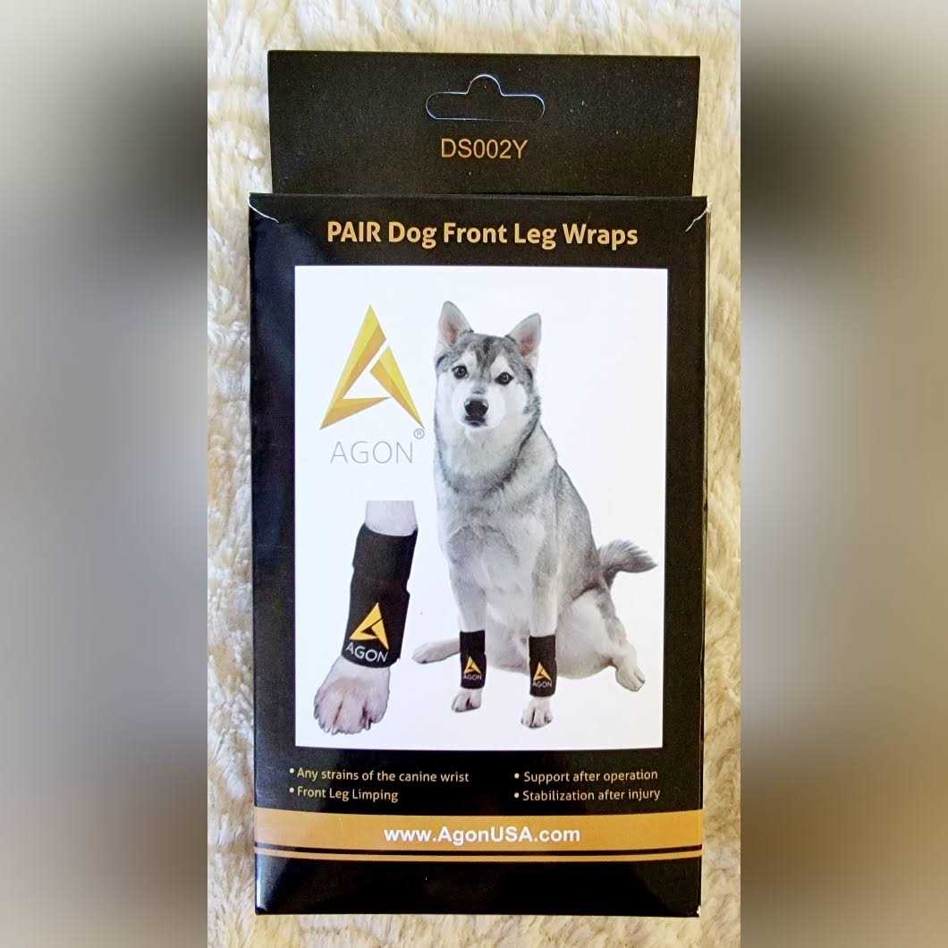 Dog Front Leg Brace Paw Compression Wraps Z321954