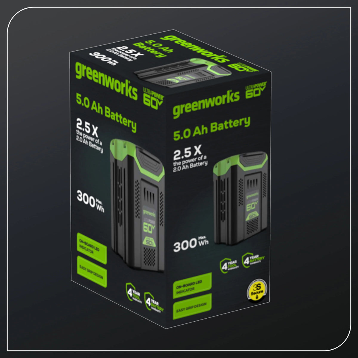 60V 5.0 Ah Battery C52760