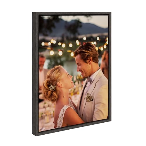 Custom Printed Framed Canvas Wall Art 16x20 Natural E380777