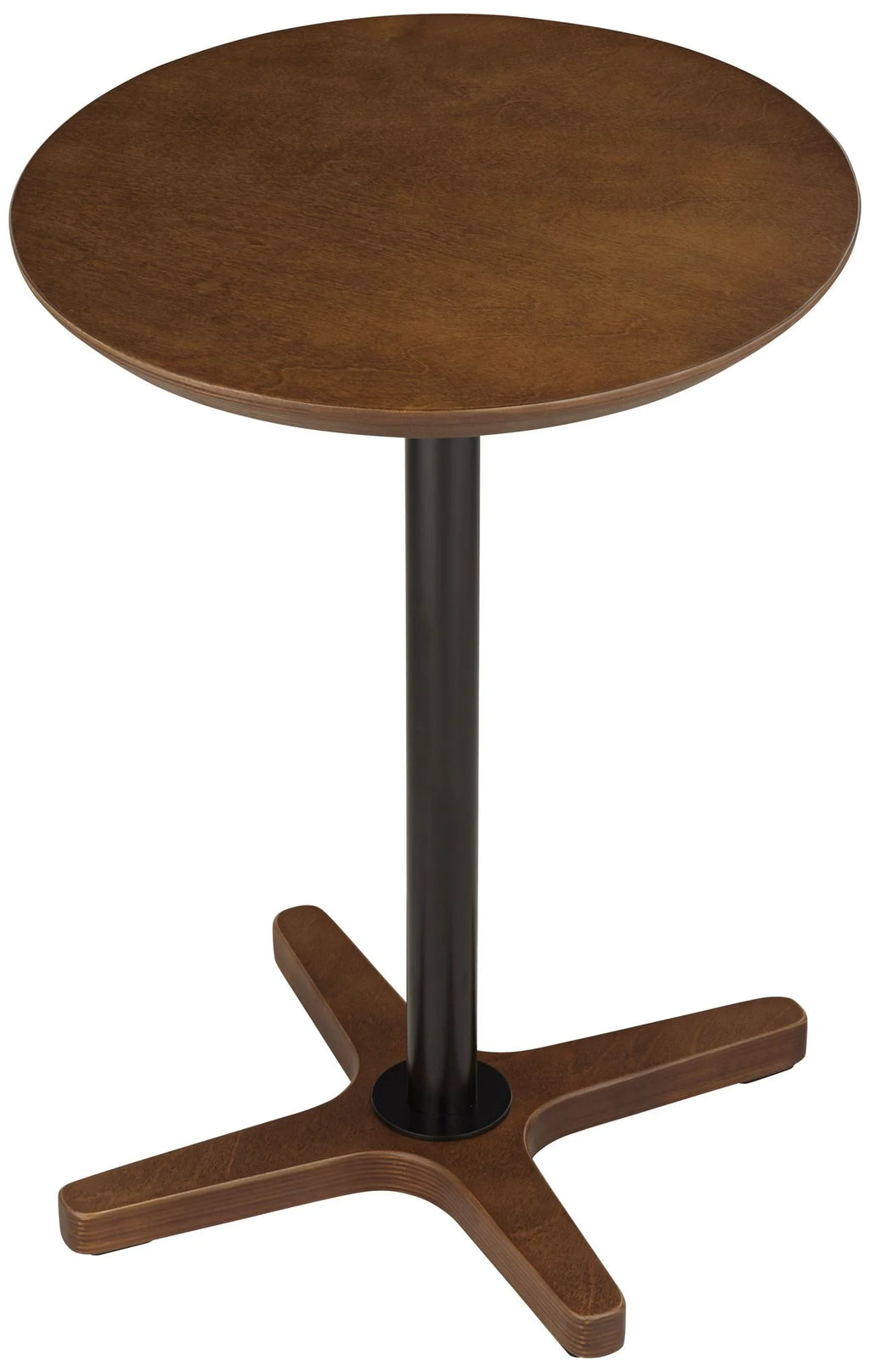 Walnut Wood Round Side Table K183
