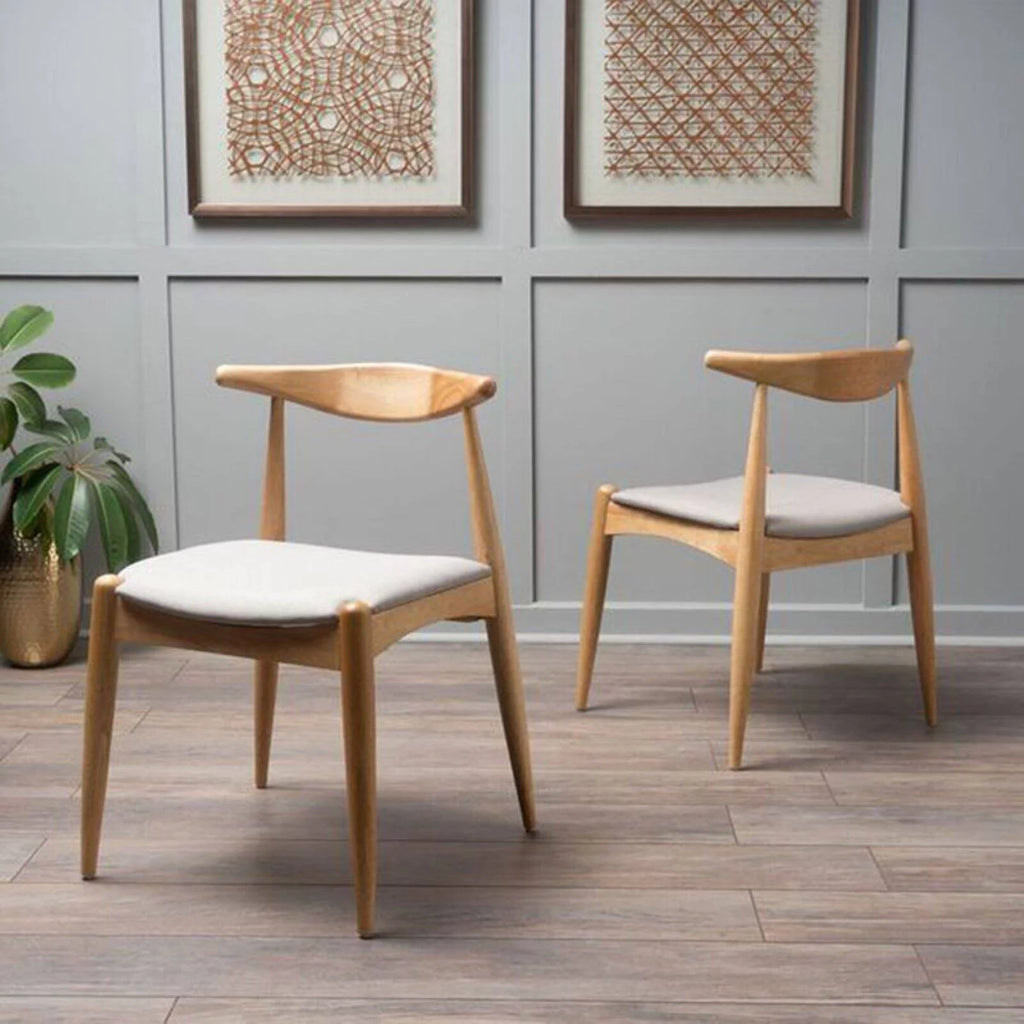 Upholstered Dining Chairs Set of 2 K924