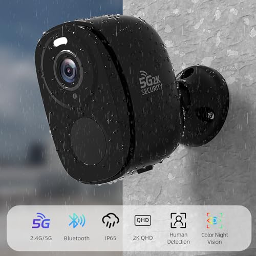 5G/2.4G Wireless Security Cameras 4Pack H622563