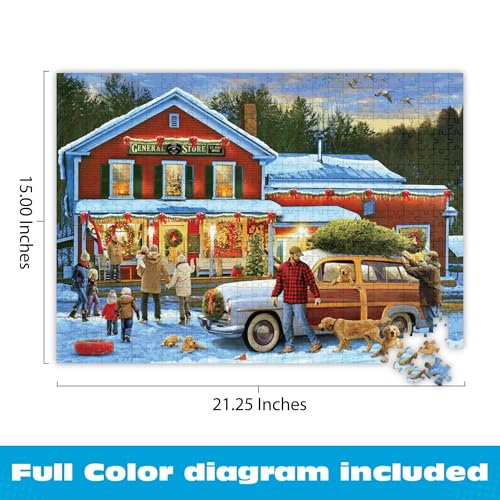 500 Piece Holiday Jigsaw Puzzle P725