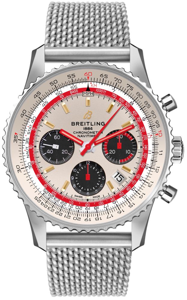 Steel 43mm Watch P458
