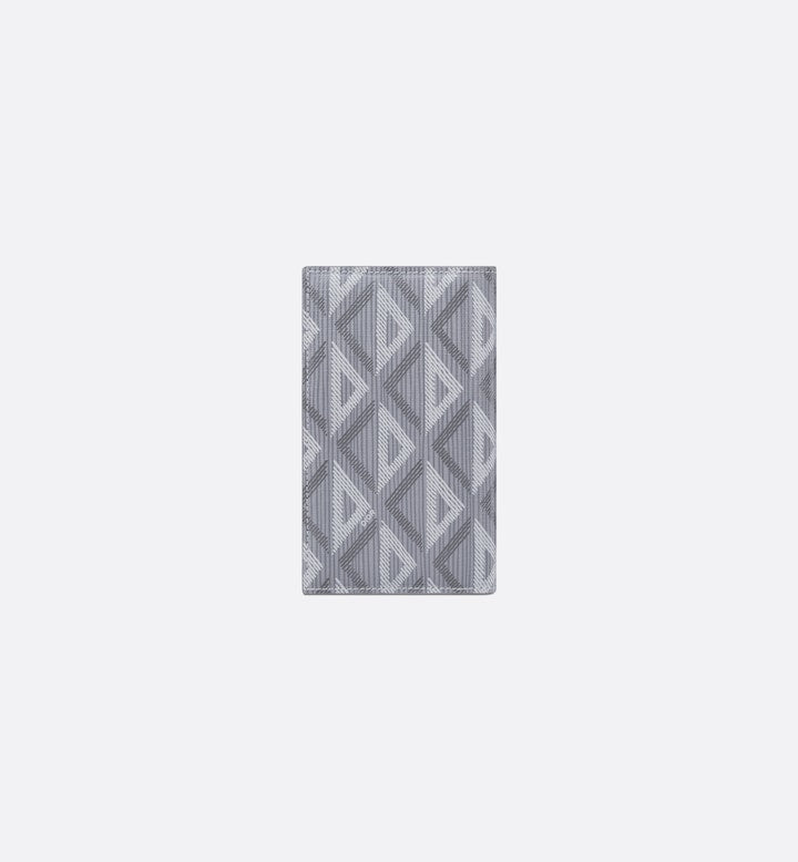 Bifold Card Holder Gray Canvas E919