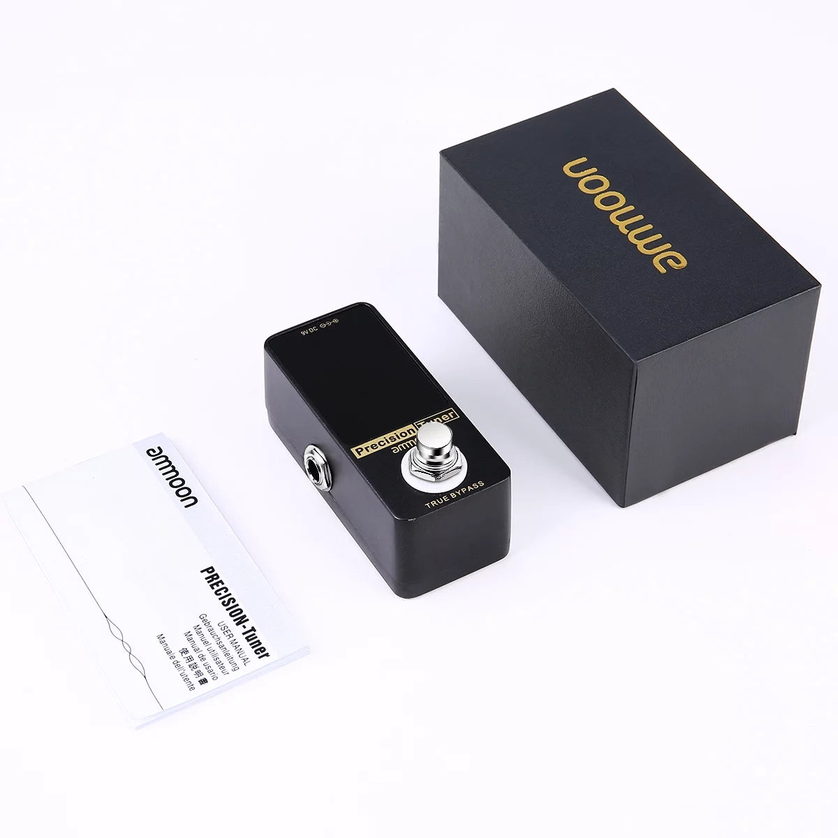 Metal Shell Tuner Pedal Led Display Precision Bypass Bass Tuner P33515
