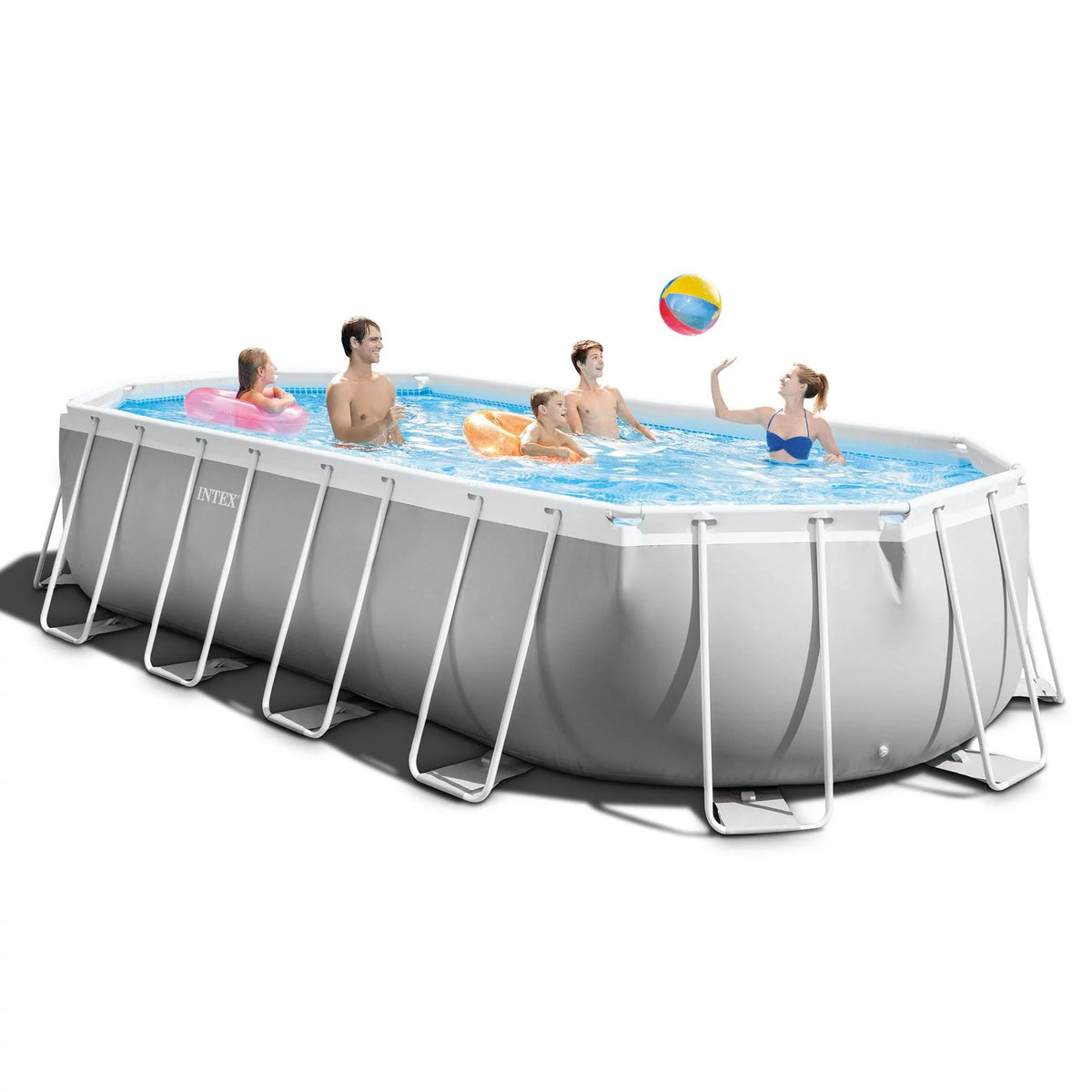 20ft x 10' x 48 Oval Swimming Pool Set with Canopy R831258