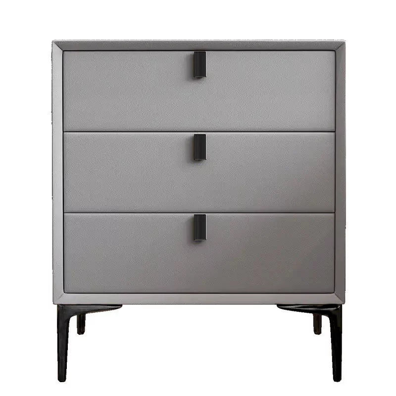 Solid Wood 3 Drawer Nightstand T339