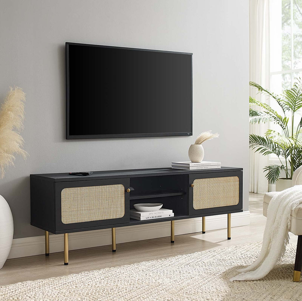 Black TV Stand V8632