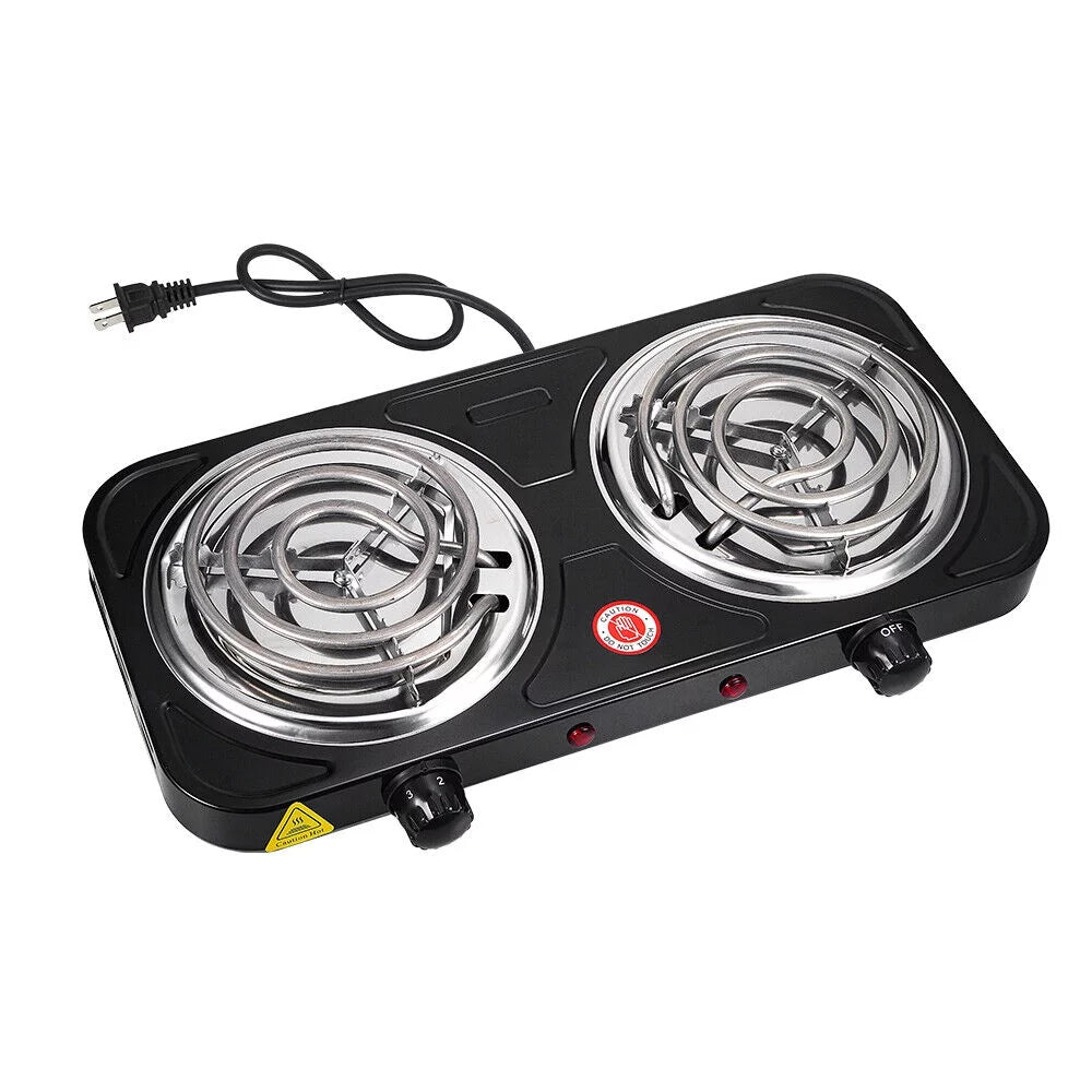Double-burner Electric Stove Hot Plate F3574