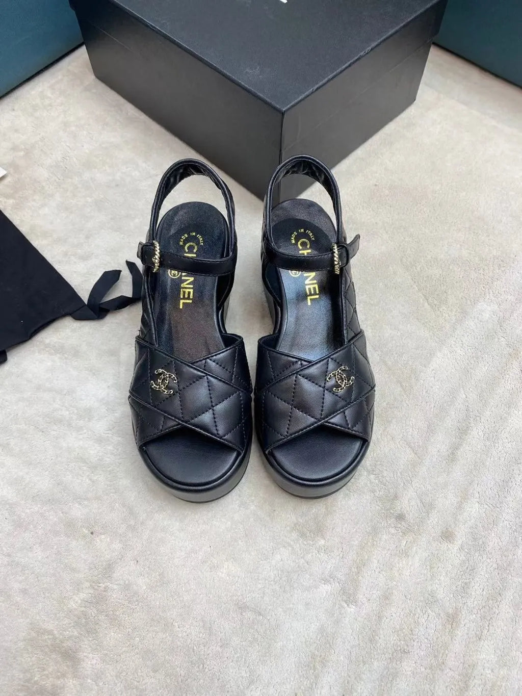Women Sandals Shoes 5cm Heels Q778