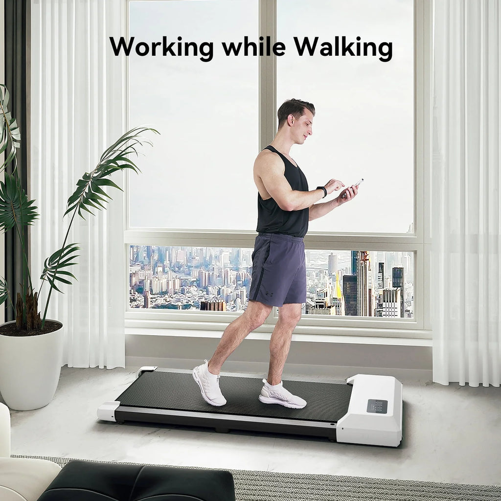 2 in 1 Portable Treadmill with LED Display B7827