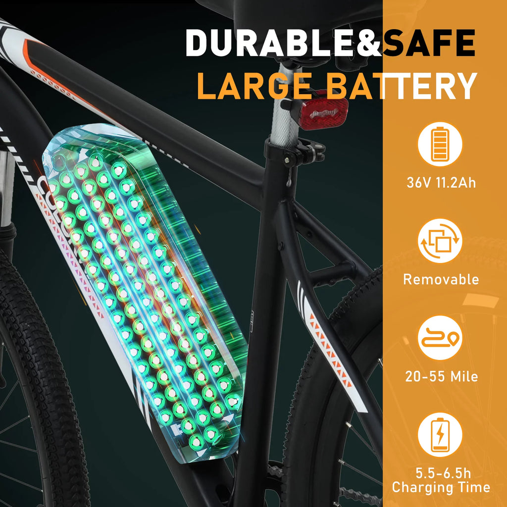 Electric Bike 500W 36V 11.2AH Removable Battery X36336