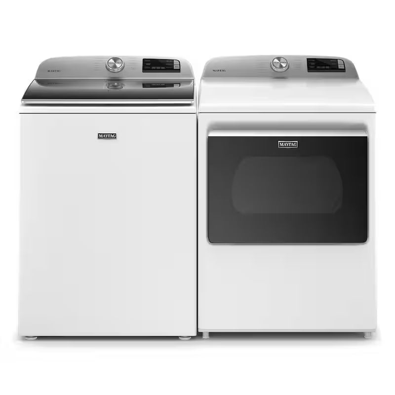 7.4 cu. ft. White Electric Dryer with Hamper Door A999603