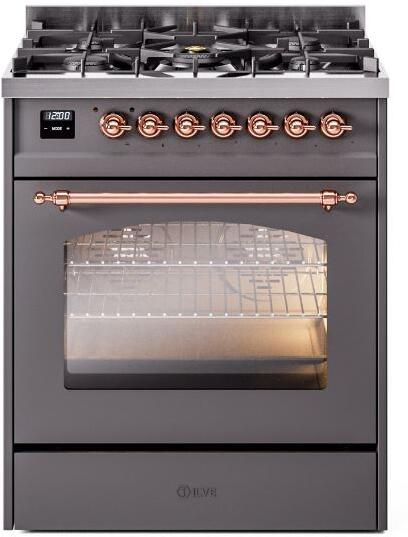 30 Dual Fuel Propane Gas Range V81097