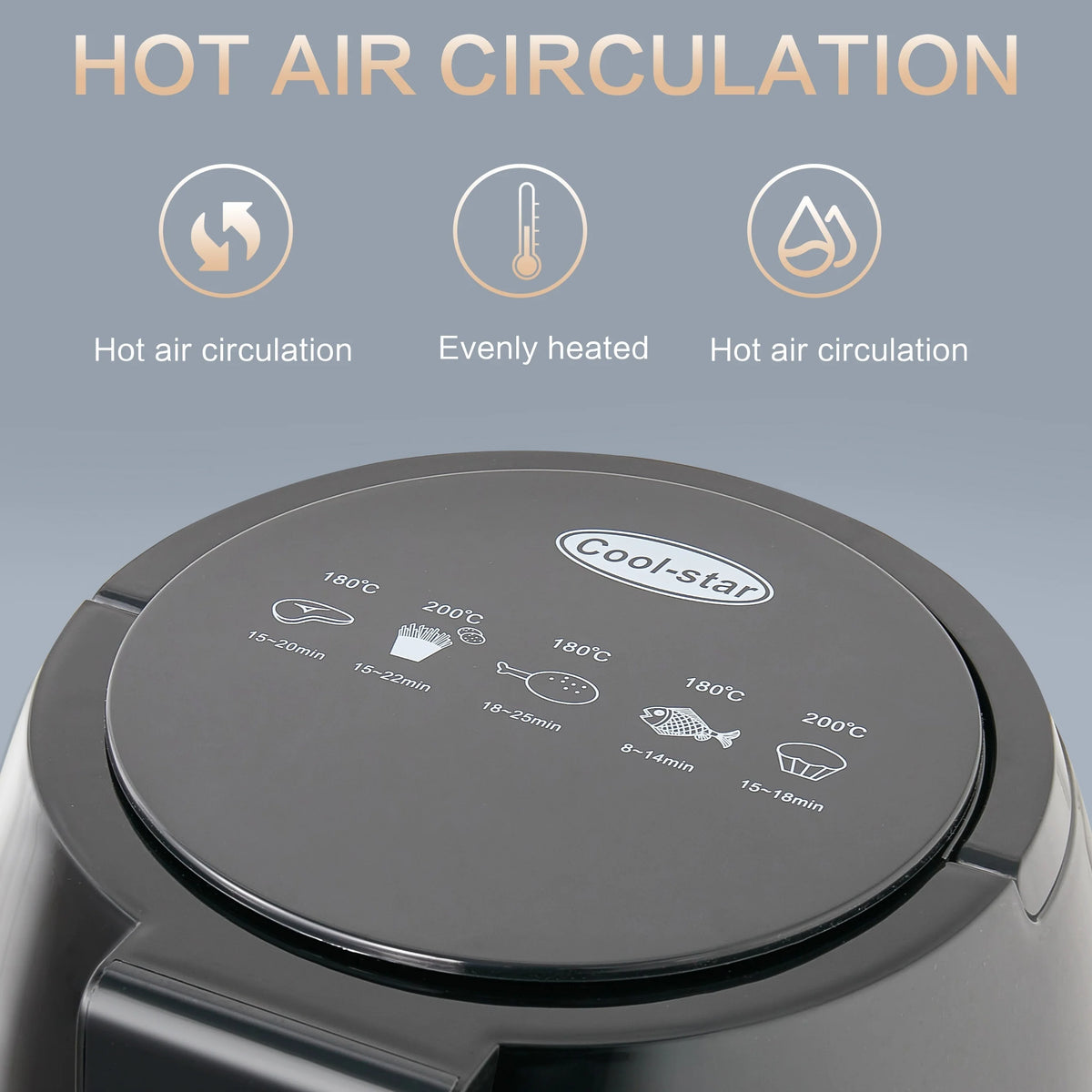 Cylindrical Air Fryer W928022