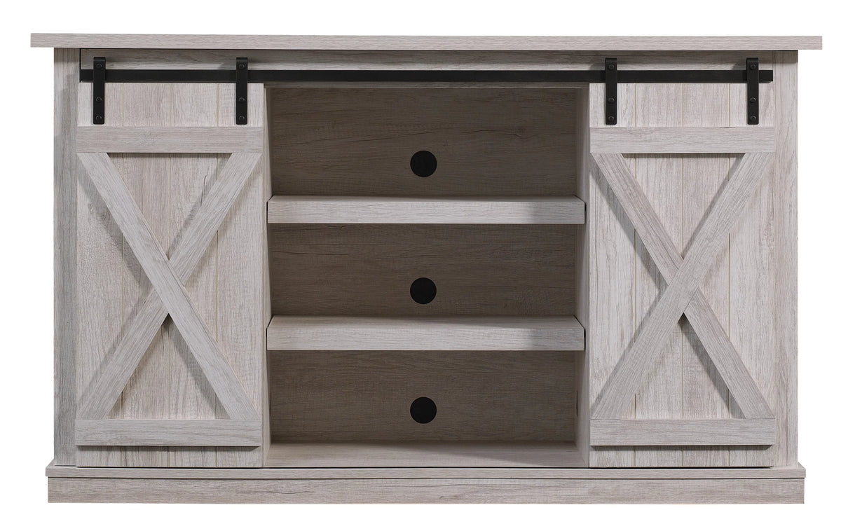 White Oak TV Stand Y621286