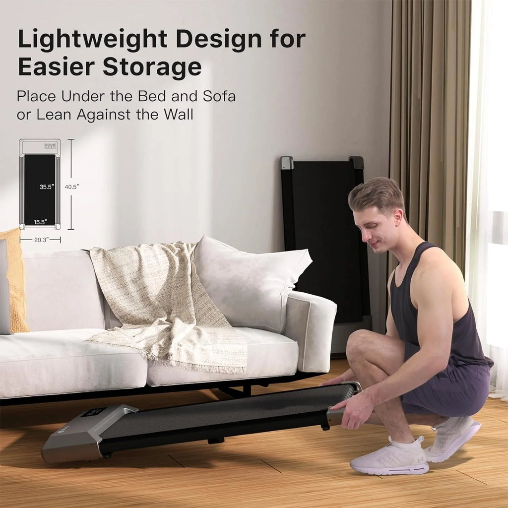 2 in 1 Portable Treadmill with LED Display B7827