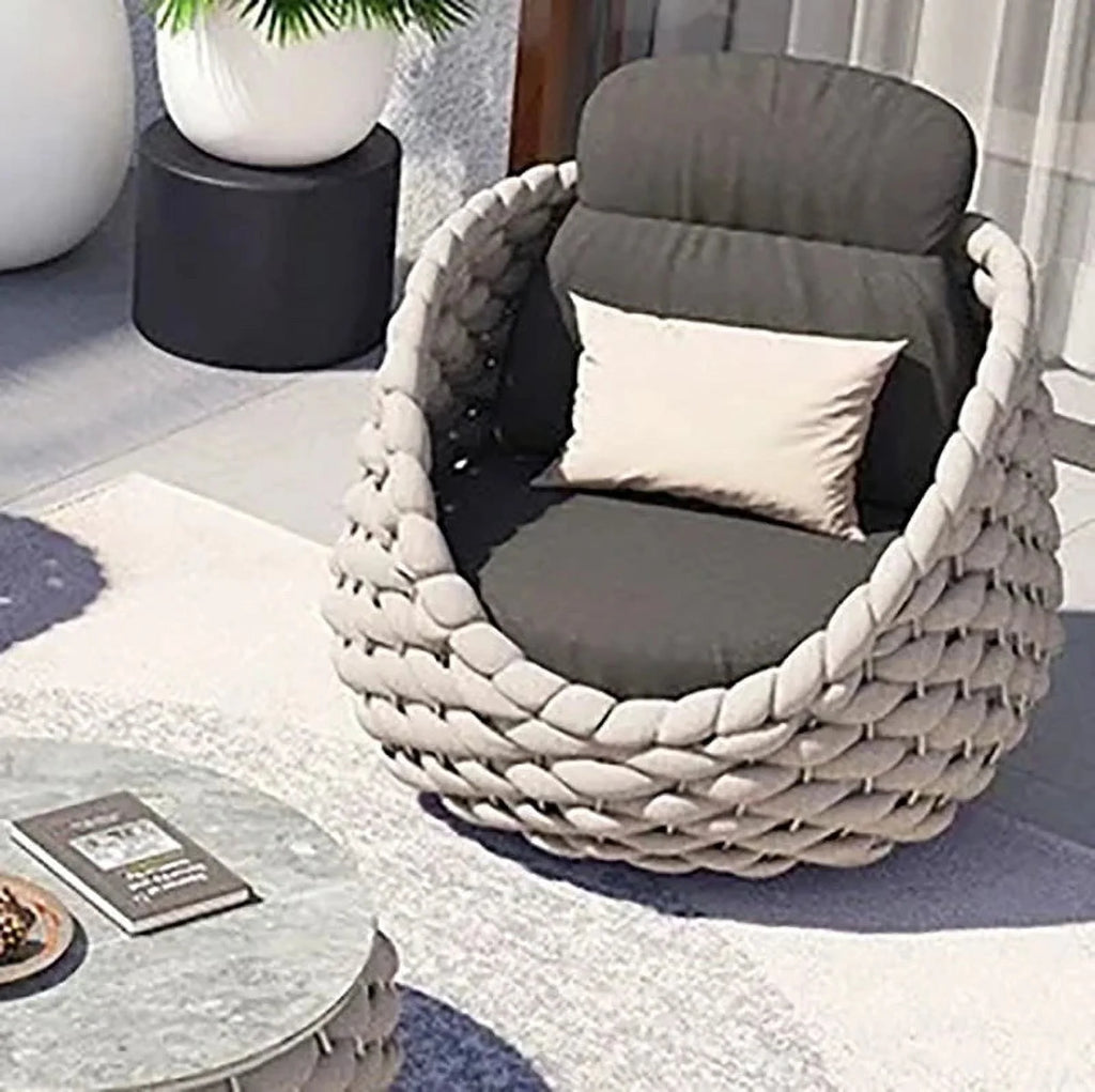 Rattan Chair with Backrest L344871