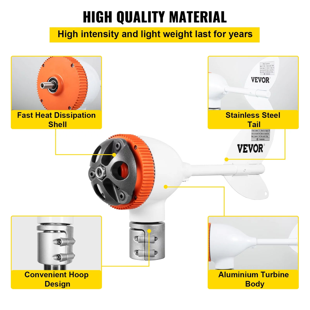 400W 12V Wind Turbine Generator with MPPT Controller B81046