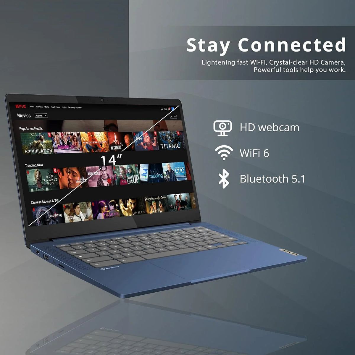 14″ FHD IPS Touchscreen Chromebook K753029