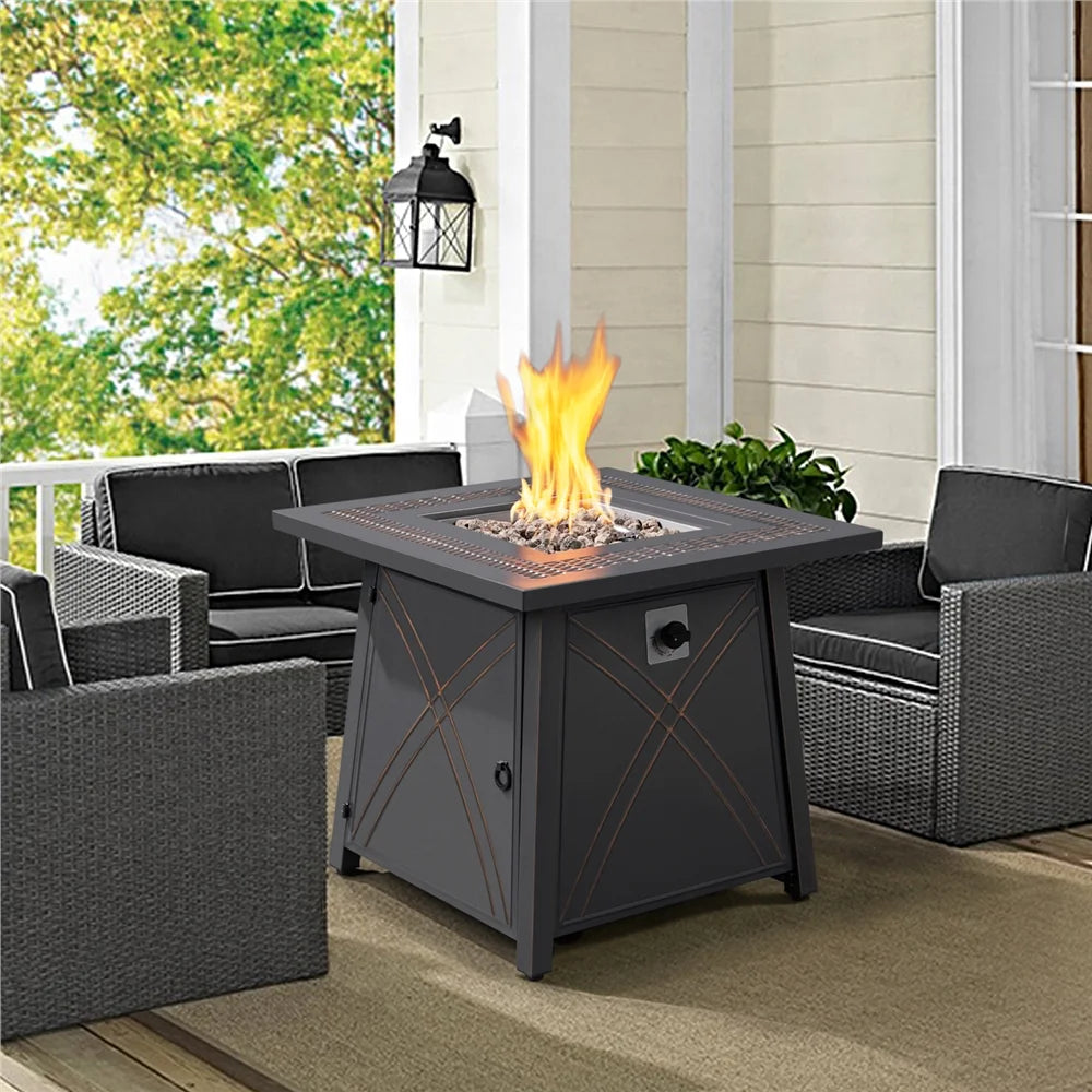 28 Propane Fire Pit Table V59010