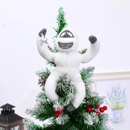 White Poseable Handmade Christmas Tree Topper D262