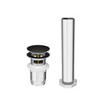 Matte Black Freestanding Tub Drain Kit B8609