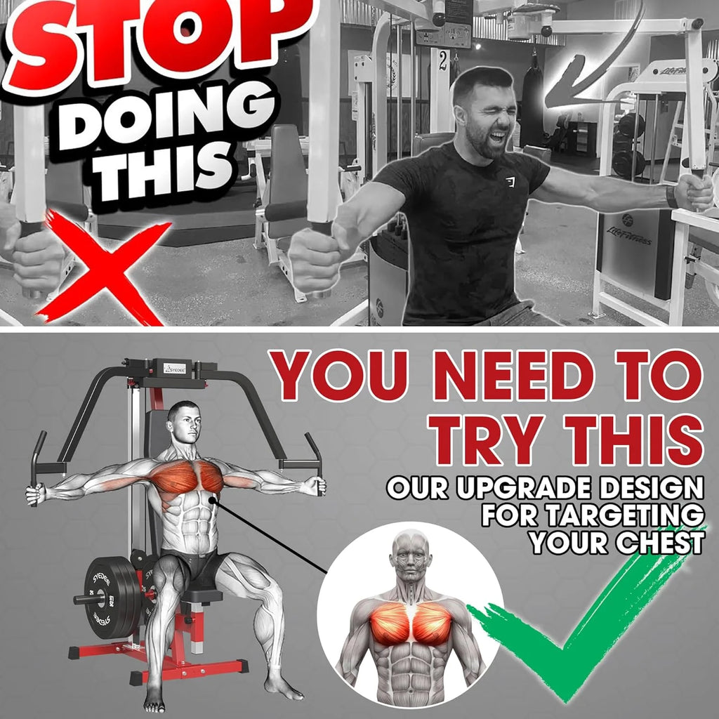 Chest Fly and Reverse Delt Machine 400 lbs B14090